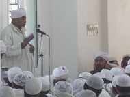 الوعظ والتذكير في حولية الحبيب العلامة سالم بن حفيظ بمنطقة مشطة