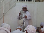 مذاكرات العلماء في تشييع جنازة الحبيب عبدالله بن محمد بن شهاب