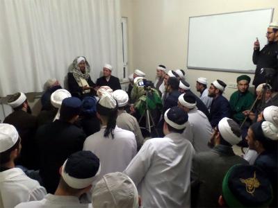 في مدرسة دار الحديث في قونيا