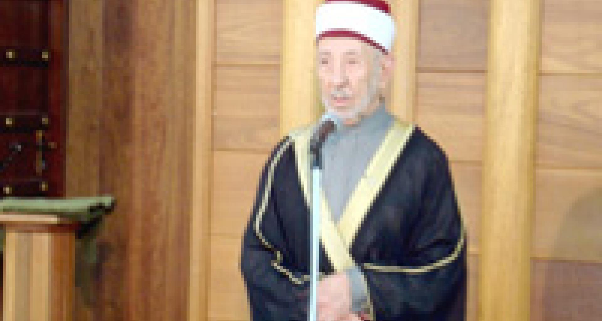 الشيخ البوطي يتحدث إلى مدرسي وطلاب دار المصطفى الشيخ البوطي يتحدث إلى مدرسي وطلاب دار المصطفى