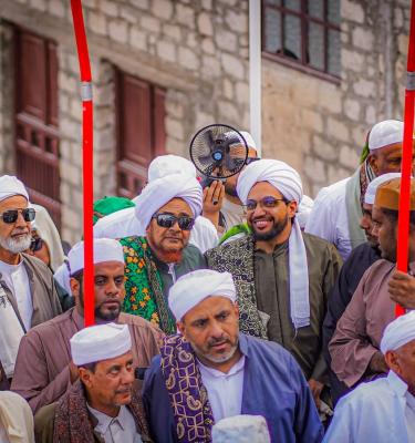 زيارة الشيخ أبي بكر بن سالم لشعب النبي هود 1447- 