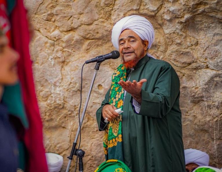 زيارة الشيخ أبي بكر بن سالم لشعب النبي هود 1447-